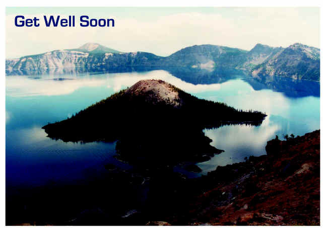 Crater Lake National Park Card
